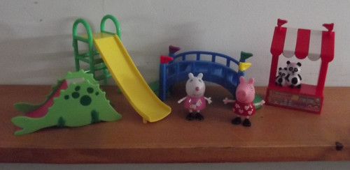 Peppa pig playground slides - peppa,