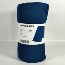 IKEA Skogsklocka Throw Blue