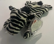 TY Beanie Baby Ziggy the Zebra