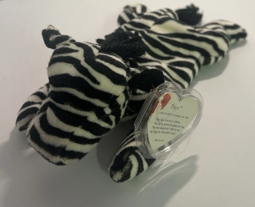 Beanie baby ziggy the zebra - beanie,