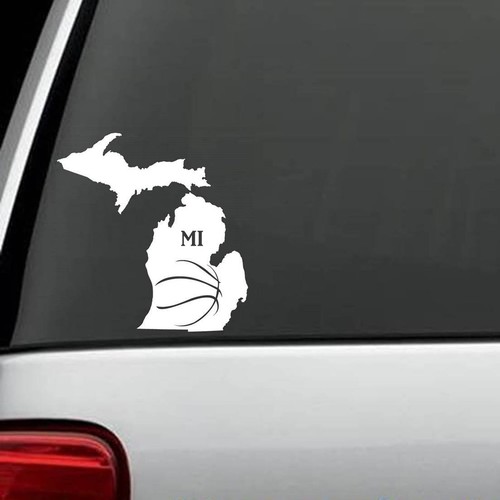 Michigan basketball decal - michigan,