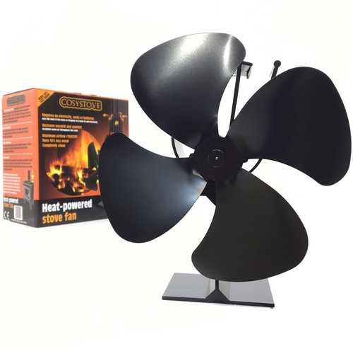 Heat powered stove - powered, fan