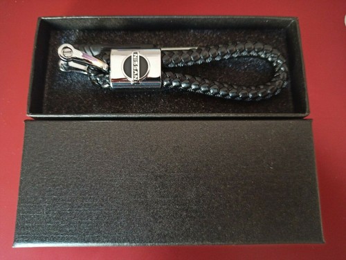 Nissan luxury leather keyring - luxury,