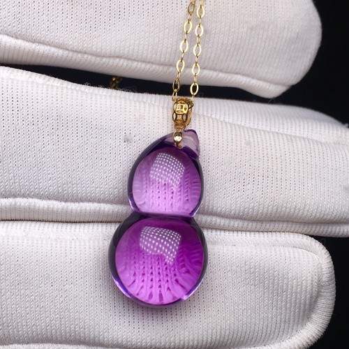 Natural flawless amethyst - natural,
