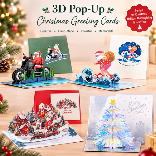 Pop christmas greeting - pop,
