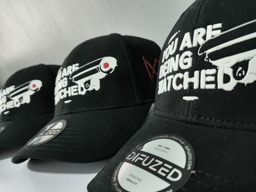Difuzed black baseball - black, cap