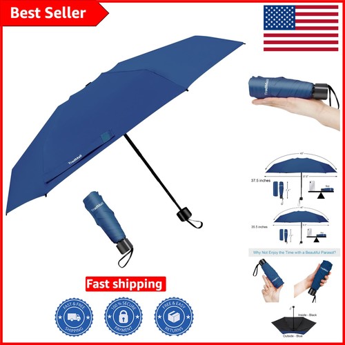 Navy blue mini umbrella - mini,