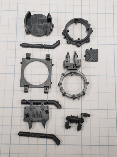 40k ork bits trukk - ork, front