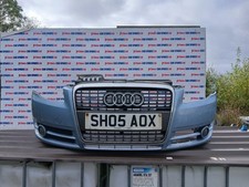 AUDI A4 ESTATE 5DR MK3 8E B7 2005 BLUE Y5J FRONT BUMPER MARKS