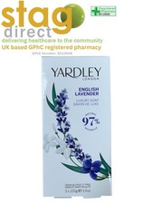 Yardley English Lavender Soap 3 x 100g.