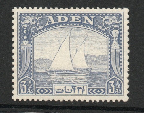 Aden 1937 dhows - aden, 3½a