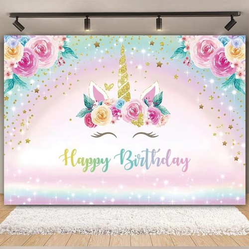 Unicorn birthday party - birthday,