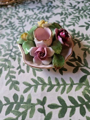 Vintage thorley floral - x,