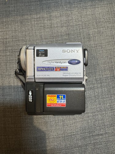 Sony minidv camcorder with - with, an