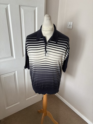Men blue white striped - white,