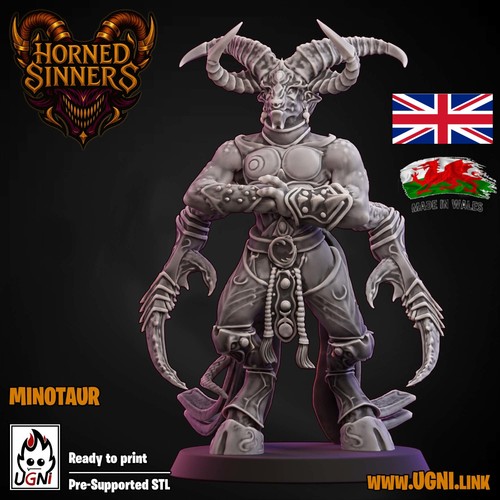 Minotaur sin chaos fantasy - sin,
