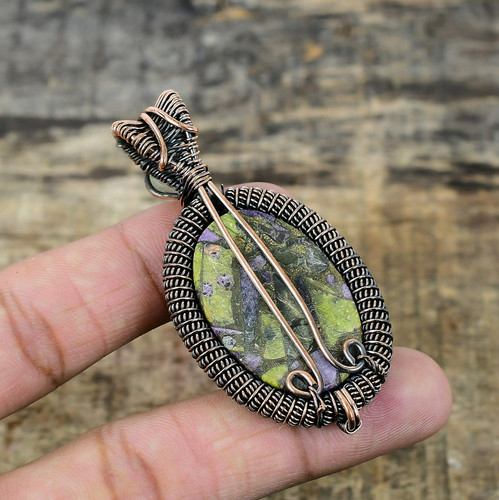 Natural stichtite copper wire - stichtite,