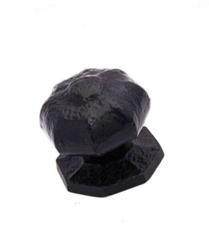 Black antique octagonal cast - black,