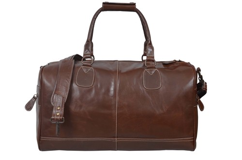 Large holdall bag chestnut - large,