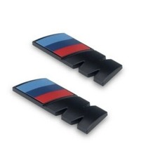 2x BMW M Sport Emblem MATT