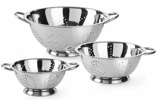 Stainless steel strainer - steel,