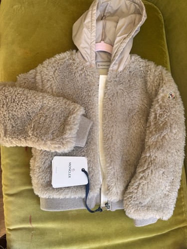 Moncler girl teddy zip front - moncler, zip-front
