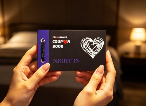 Blank coupon book for couples - coupon,