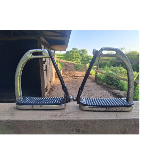 Inch peacock safety stirrups - peacock,