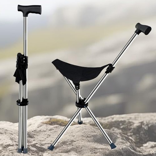 Folding walking stick - stick, with