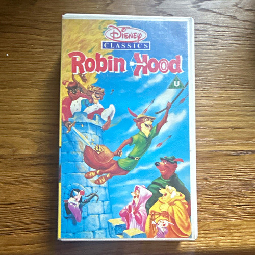 Disney classics robin hood - robin, vhs