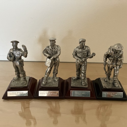 Pewter ww2 army figures - army, of