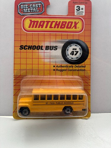 Matchbox mb47 yellow school - no,