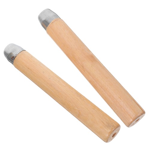 2pcs wooden tool handle file - 2pcs, handle: