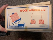 Brother jumbo L-2 wool /yarn winder good used Condition with 1 Cone. 