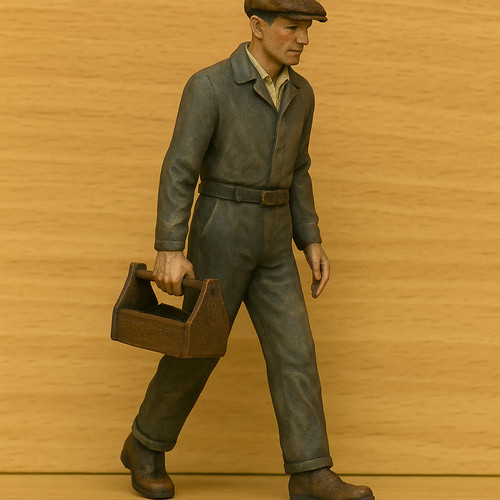 Unpainted multi scale model - multi,