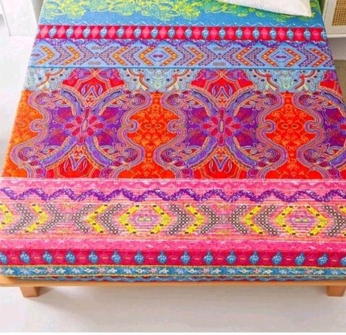 Bohemian boho king size quilt - bohemian,