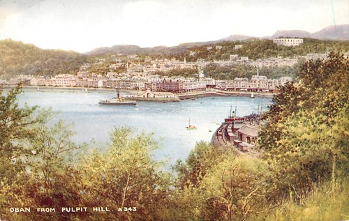 Oban from pulpit hill - pulpit,