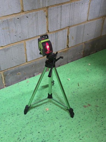 Green laser level tripod - green,