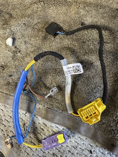 Steering wheel airbag - wheel, harness