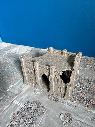 Small ruined gothic - gothic, building