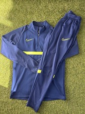 Men’s Nike Academy 21 Tracksuit (Navy/Neon) - (Size S)