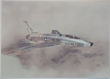 Vintage North American F-100C