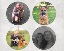 Glass Photo Coaster, Coaster