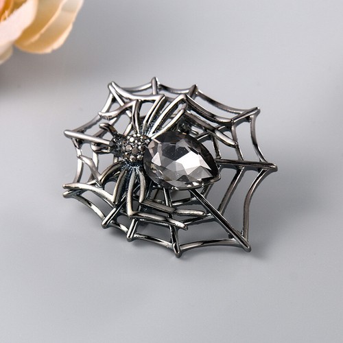 Black crystal gothic spider - gothic,