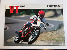 Honda VT250F-D Sales Brochure 1983