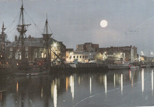 Poole the quay night - quay,