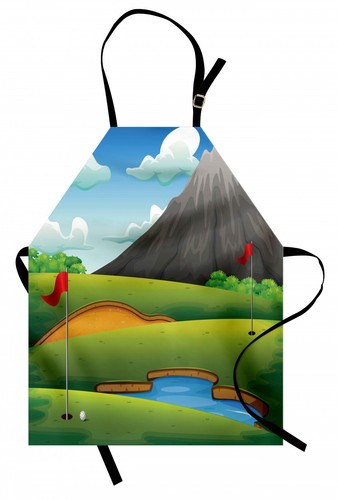 Golf course scene apron hills - golf,