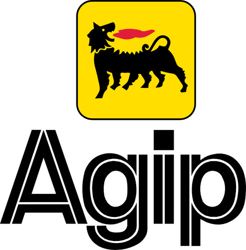 Agip sticker 80mm - agip,