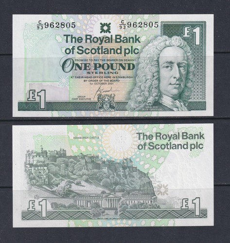 Scotland 2001 royal bank of - 2001,