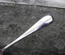 Vintage 123 Sheffield Parachute / Field Regiment Royal Artillery Plated Spoon (8